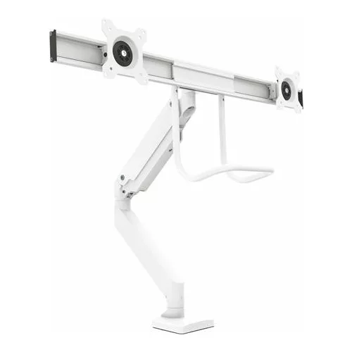 Monitortartó kar, két monitorhoz, FELLOWES "Eppa™ Crossbar", fehér