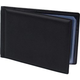 Igazolványtartó, 8 betét lappal, VICTORIA OFFICE, fekete
