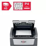 Iratmegsemmisítő, konfetti, 45 lap, REXEL "Optimum AutoFeed 45X"