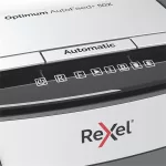 Iratmegsemmisítő, konfetti, 50 lap, REXEL, "Optimum AutoFeed+ 50X"