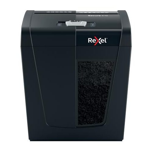 Iratmegsemmisítő, konfetti, 10 lap, REXEL, "Secure X10"