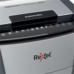 Iratmegsemmisítő, konfetti, 300 lap, REXEL, "Optimum AutoFeed+ 300X"