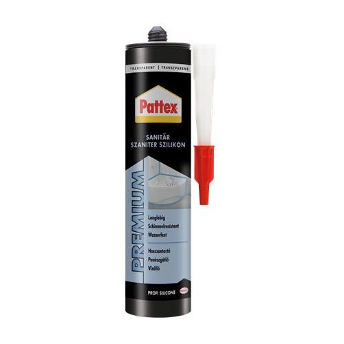 Szilikon, 274 g, HENKEL "Pattex Szaniter", átlátszó