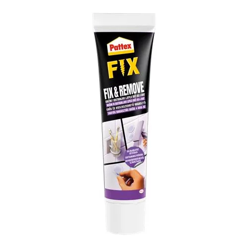 Ragasztó, építési-szerelési, 44 g, HENKEL "Pattex Fix & Remove"