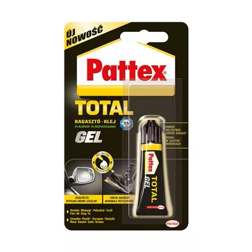 Ragasztó, folyékony, 8 g, HENKEL "Pattex Total Gel"