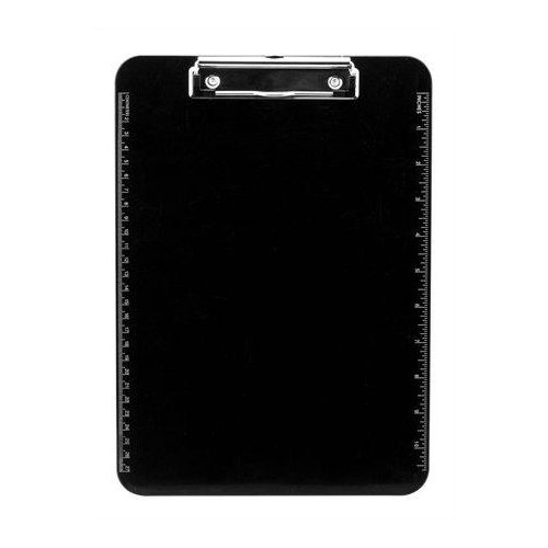 Felírótábla, A4, kemény műanyag, VICTORIA OFFICE, fekete