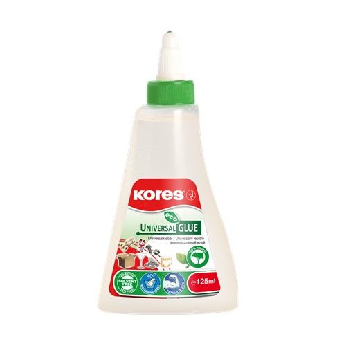 Univerzális ragasztó, 125 ml, KORES, "Eco"