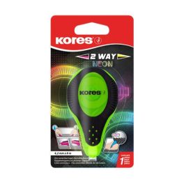   Hibajavító roller, 4,2 mm x 8 m, KORES "2WAY Neon", vegyes színekben