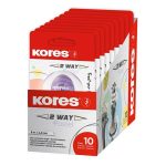 Hibajavító roller, 4,2 mm x 8 m, KORES "2WAY Pastel", vegyes pasztell színekben