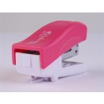 Tűzőgép, 24/6, 26/6, 12 lap, VICTORIA OFFICE, "Mini", rózsaszín