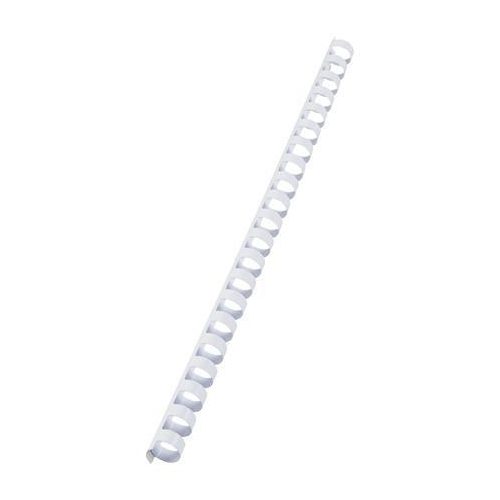 Spirál, műanyag, 12 mm, 56-80 lap, VICTORIA OFFICE, fehér