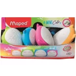 Stresszoldó radír display, MAPED "Mini Cute", vegyes színek