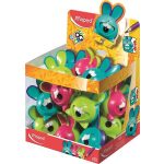 Hegyező display, egylyukú, tartályos, MAPED "Croc Croc Innovation", nyuszi, vegyes színek