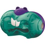 Hegyező display, kétlyukú, tartályos, MAPED "Croc Croc Twist", hörcsög, vegyes színek