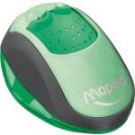 Hegyező, kétlyukú, tartályos, MAPED "Clean", vegyes színek