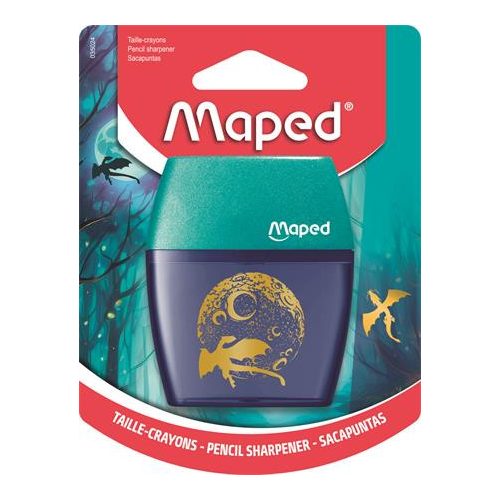 Hegyező, kétlyukú, tartályos, MAPED „Dragon Shaker sárkány”