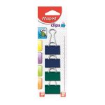 Bindercsipesz, 32 mm, MAPED, vegyes színek