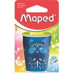 Hegyező, kétlyukú, tartályos, MAPED "Mini Cute", vegyes színek