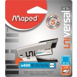 Tűzőgép, No. 10, 15 lap, MAPED "Mini Universal Metal"