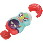 Hegyező és radír, egylyukú, tartályos, MAPED "Fancy", vegyes színek