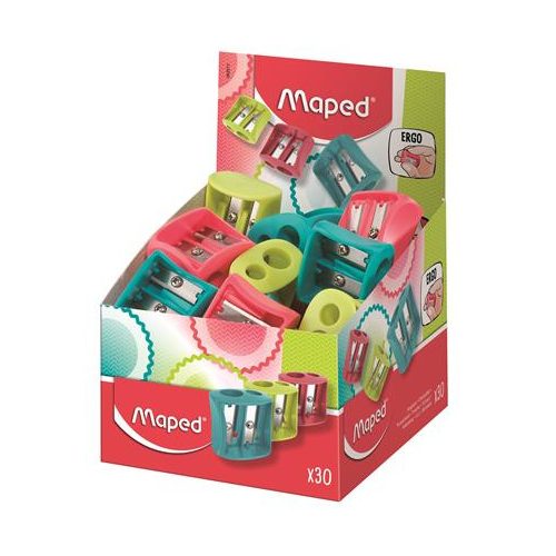 Hegyező display, kétlyukú, MAPED "Vivo" vegyes színek