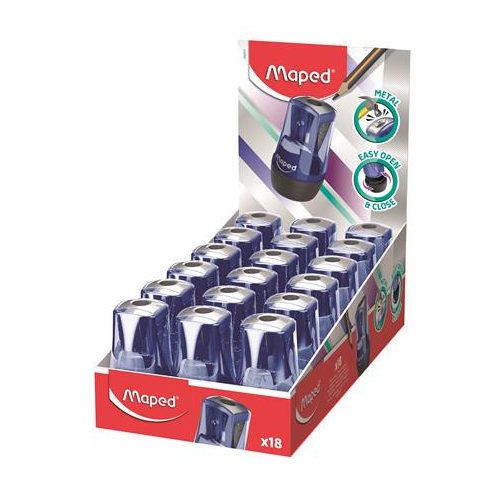 Hegyező display, egylyukú, tartályos, MAPED "Tonic", kék