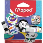 Radír display, vegyes minták, MAPED "Ergo Fun Multicolor"