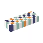 Radír display, kockamintás, MAPED „Checkerboards”, vegyes minták