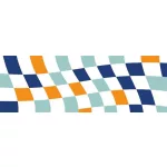 Radír display, kockamintás, MAPED „Checkerboards”, vegyes minták