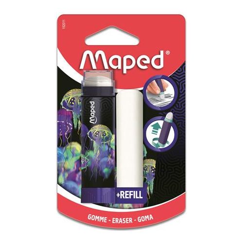 Radírstift, pótbéllel, MAPED "Deepsea Paradise"