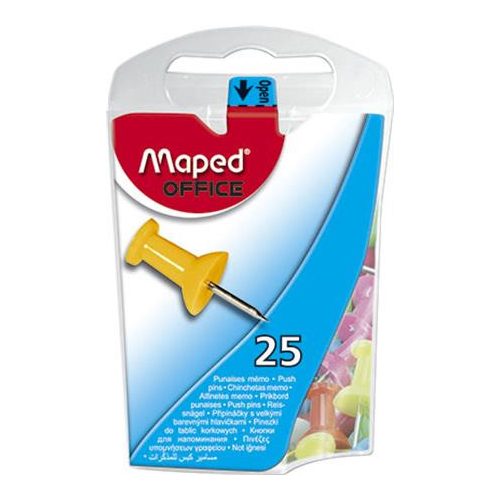 Térképtű, 10 mm, MAPED, vegyes színek