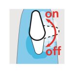 Tűzőgép, No. 10, 15 lap, MAPED "Ergologic"