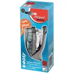 Tűzőgép, 24/6, 26/6, 25 lap, könnyített tűzés, dobozos, MAPED "Easy Half-Strip"