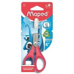 Olló, iskolai, 13 cm, MAPED "Essentials Pulse", vegyes színek