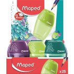 Hegyező display, egylyukú, tartályos, MAPED "Shaker", vegyes színek