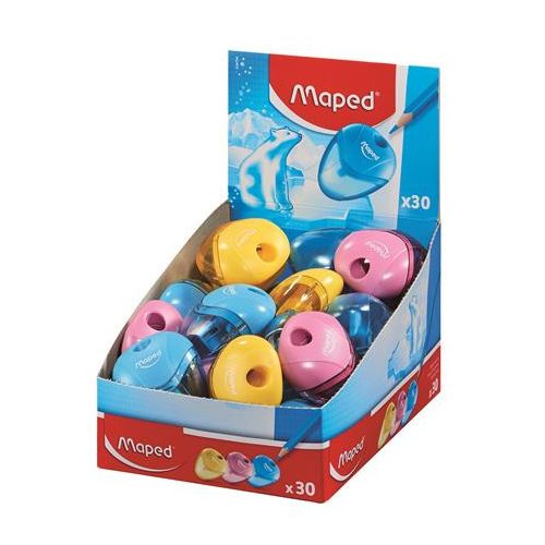 Hegyező display, egylyukú, tartályos, MAPED "I-Gloo", vegyes színek