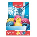 Hegyező display, kétlyukú, tartályos, MAPED "I-Gloo", vegyes színek