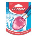 Hegyező, kétlyukú, tartályos, MAPED "I-Gloo", vegyes színek