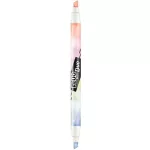 Szövegkiemelő készlet, 1-5 mm, kétvégű, MAPED "Fluo Peps Duo", 6 különböző pasztell szín