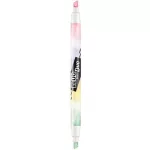 Szövegkiemelő készlet, 1-5 mm, kétvégű, MAPED "Fluo Peps Duo", 6 különböző pasztell szín