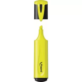   Szövegkiemelő, 1-5 mm, MAPED "Fluo Peps Classic", sárga