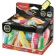 Szövegkiemelő display, 1-5 mm, MAPED "Fluo Peps Pocket Soft", vegyes neon színek