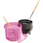 Ecsettál, műanyag, 2 rekeszes, MAPED