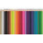 Színes ceruza készlet, háromszögletű, MAPED "Color'Peps Star", 36 különböző szín