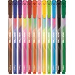 Filctoll készlet, 2,5 mm, kimosható, MAPED "Nightfall", 12 különböző szín