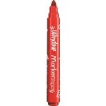 Ablakfilc készlet, vastag, törlőkendővel, 5 mm, MAPED "Marker'Peps", 6 különböző szín