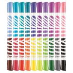 Filctoll készlet, kimosható, MAPED "Color'Peps Duo", 20 különböző szín