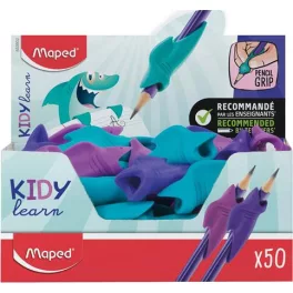   Ceruzafogó, display, MAPED "Kidy Learn", cápa, vegyes színek