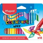 Zsírkréta, MAPED "Color'Peps Wax", 18 különböző szín