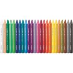 Zsírkréta, MAPED "Color'Peps Wax", 24 különböző szín
